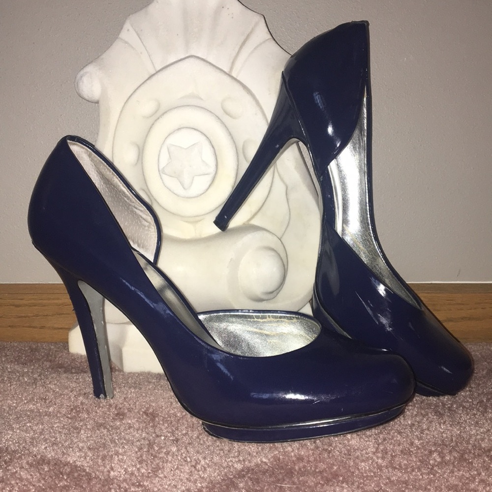 Navy Pumps 9.5 Jessica Simpson